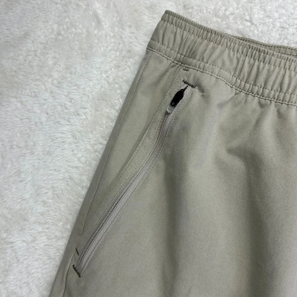 L.L.Bean Multisport Shorts XXXL Mens Sage Green Stretch Comfort Performance